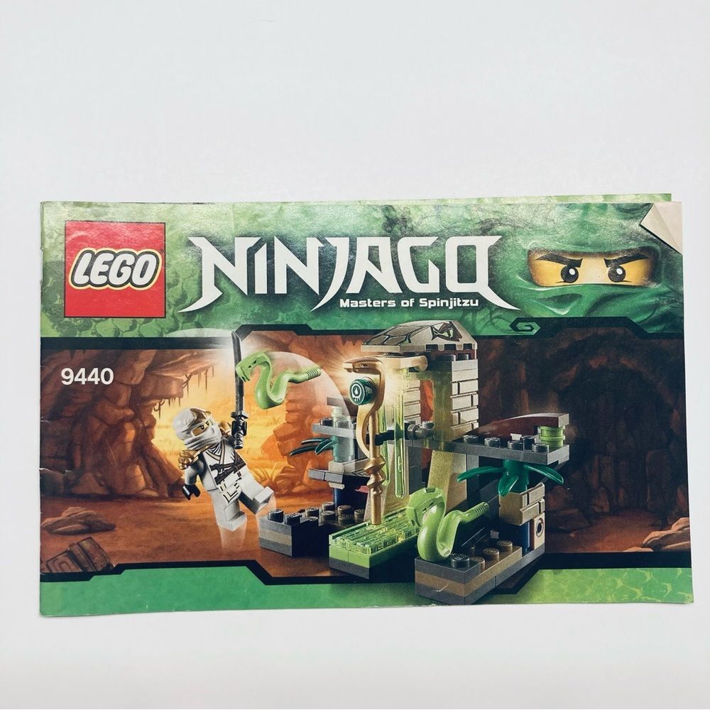 Lego NINJAGO 9440 VENOMARI SHRINE Instruction Manual ONLY‎
